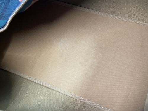 POLO RALPH LAUREN（ポロ・ラルフローレン）POLO RALPH LAUREN (ポロ・ラルフローレン) ボストンバッグ グリーン×ブラウンの古着・服飾アイテム