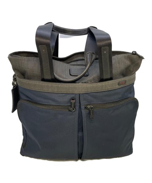 TUMI（トゥミ）TUMI (トゥミ) ALPHA (アルファ) トートバッグ ネイビー×グレーの古着・服飾アイテム