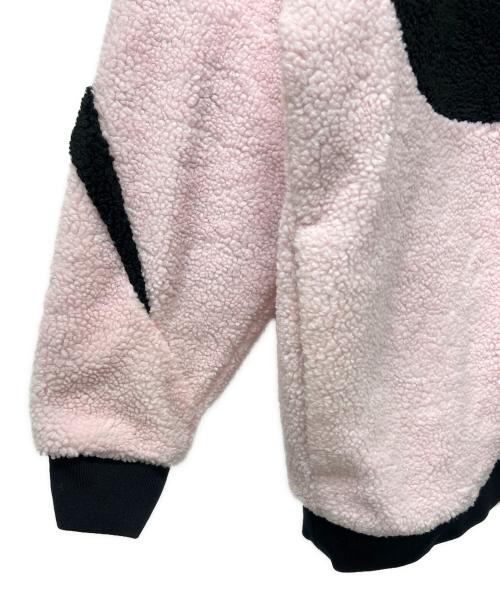 NIKE（ナイキ）NIKE (ナイキ) リバーシブルボアジャケット ピンク×ブラック サイズ:XXLの古着・服飾アイテム