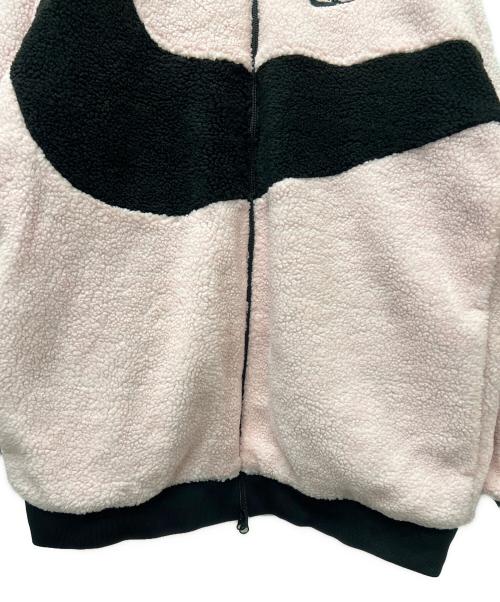 NIKE（ナイキ）NIKE (ナイキ) リバーシブルボアジャケット ピンク×ブラック サイズ:XXLの古着・服飾アイテム
