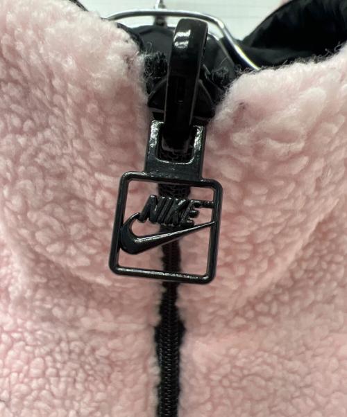 NIKE（ナイキ）NIKE (ナイキ) リバーシブルボアジャケット ピンク×ブラック サイズ:XXLの古着・服飾アイテム