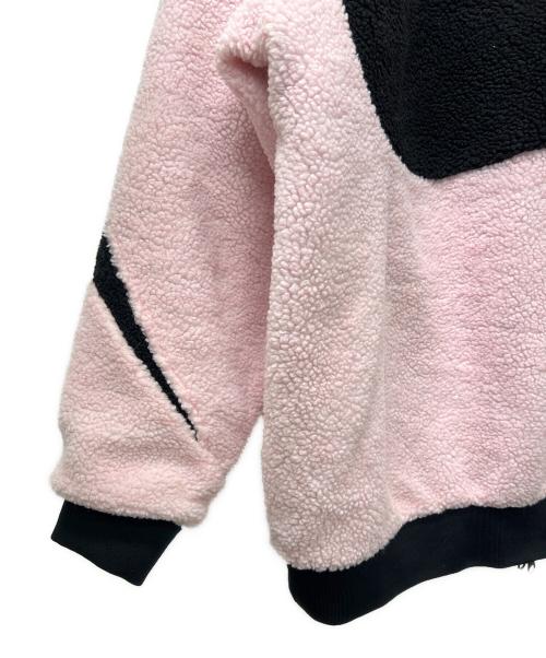 NIKE（ナイキ）NIKE (ナイキ) リバーシブルボアジャケット ピンク×ブラック サイズ:XXLの古着・服飾アイテム