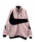 NIKE（ナイキ）の古着「リバーシブルボアジャケット」｜ピンク×ブラック