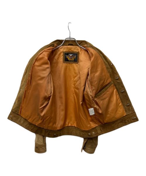 HARLEY-DAVIDSON（ハーレーダビッドソン）HARLEY-DAVIDSON (ハーレーダビッドソン) スウェードジャケット ブラウン サイズ:不明の古着・服飾アイテム