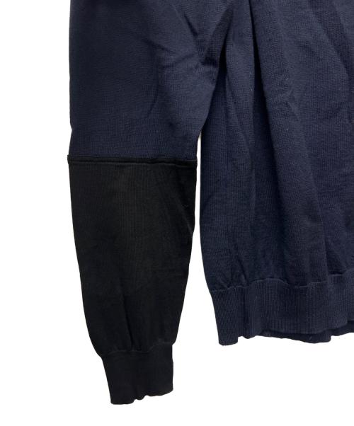 Maison Margiela（メゾンマルジェラ）Maison Margiela (メゾンマルジェラ) 薄手ニット ネイビー サイズ:Ｌの古着・服飾アイテム