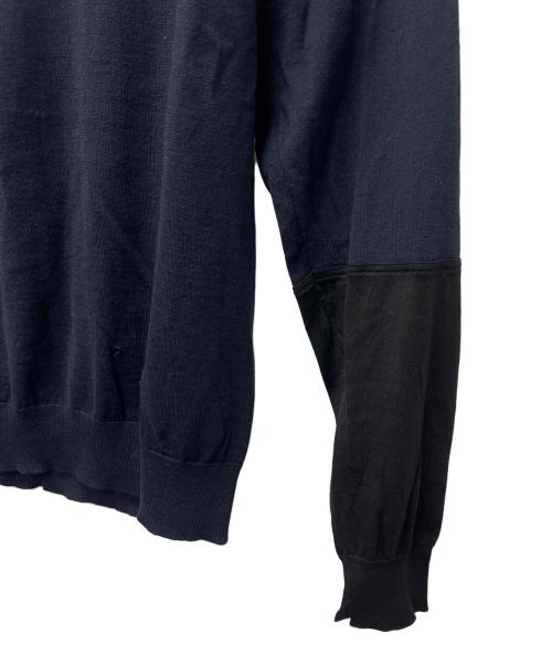 Maison Margiela（メゾンマルジェラ）Maison Margiela (メゾンマルジェラ) 薄手ニット ネイビー サイズ:Ｌの古着・服飾アイテム