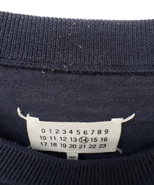 Maison Margiela（メゾンマルジェラ）Maison Margiela (メゾンマルジェラ) 薄手ニット ネイビー サイズ:Ｌの古着・服飾アイテム