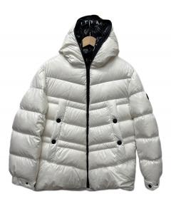 中古・古着通販】MONCLER (モンクレール) レース切替ノーカラーダウン