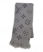 LOUIS VUITTONルイ ヴィトン）の古着「エシャルプ・ロゴマニア」｜ライトグレー