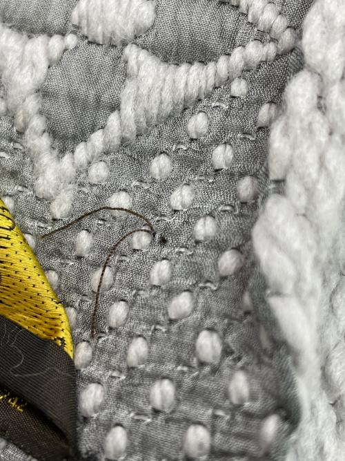 LOUIS VUITTON（ルイ ヴィトン）LOUIS VUITTON (ルイ ヴィトン) エシャルプ・ロゴマニア ライトグレーの古着・服飾アイテム