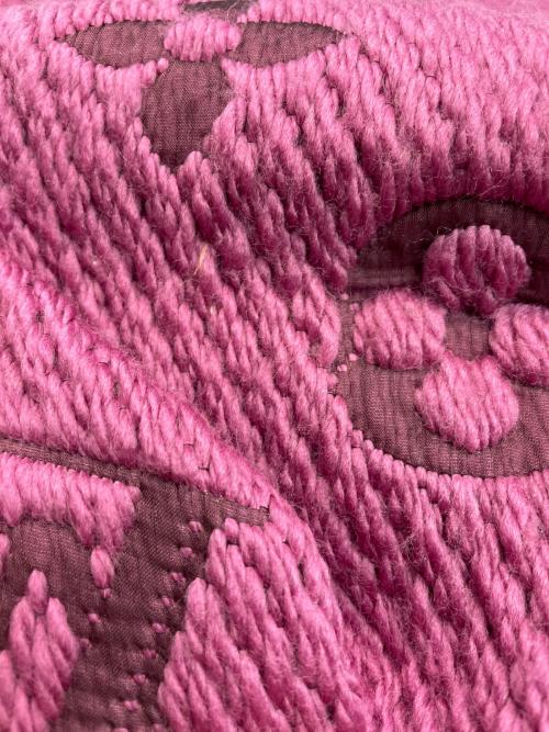 LOUIS VUITTON（ルイ ヴィトン）LOUIS VUITTON (ルイ ヴィトン) エシャルプ・ロゴマニア ピンクの古着・服飾アイテム