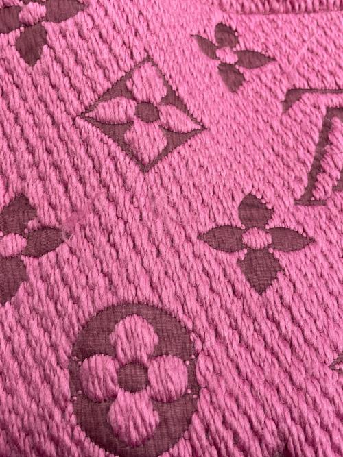 LOUIS VUITTON（ルイ ヴィトン）LOUIS VUITTON (ルイ ヴィトン) エシャルプ・ロゴマニア ピンクの古着・服飾アイテム