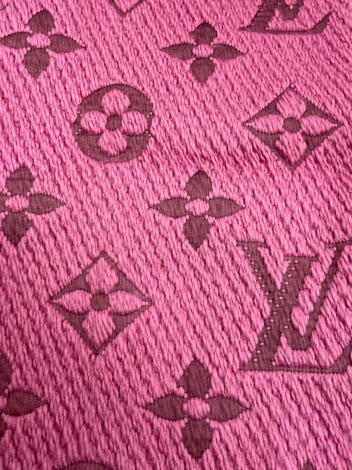 LOUIS VUITTON（ルイ ヴィトン）LOUIS VUITTON (ルイ ヴィトン) エシャルプ・ロゴマニア ピンクの古着・服飾アイテム