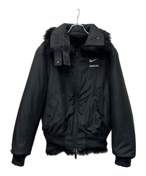 NIKE（ナイキ）NIKE (ナイキ) AMBUSH (アンブッシュ) Faux Fur Coat Jacket ブラック サイズ:ＸＳの古着・服飾アイテム