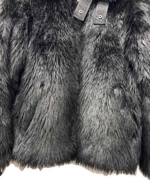 NIKE（ナイキ）NIKE (ナイキ) AMBUSH (アンブッシュ) Faux Fur Coat Jacket ブラック サイズ:ＸＳの古着・服飾アイテム