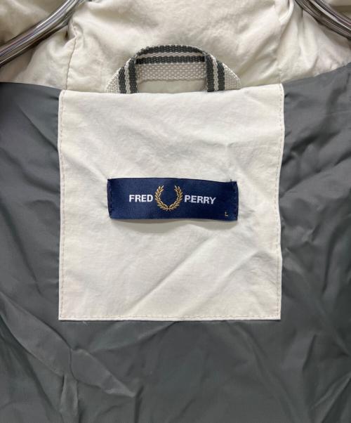 FRED PERRY（フレッドペリー）FRED PERRY (フレッドペリー) ジップインライナーフィッシュテールパーカー オリーブ サイズ:Ｌの古着・服飾アイテム