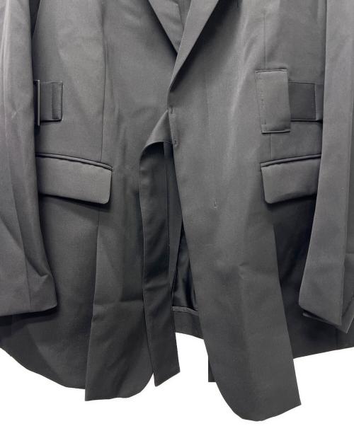 SUBLATIONS（サブレーションズ）SUBLATIONS (サブレーションズ) テーラードジャケット ブラック サイズ:2の古着・服飾アイテム