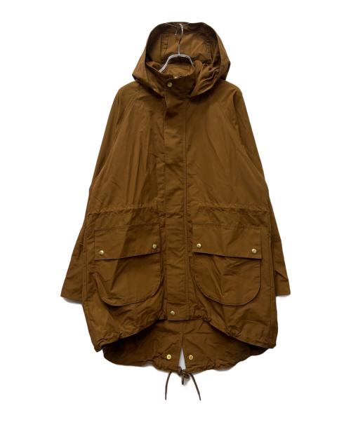 Whim Gazette（ウィムガゼット）Whim Gazette (ウィムガゼット) ウェザーフードブルゾン ブラウン サイズ:FREEの古着・服飾アイテム