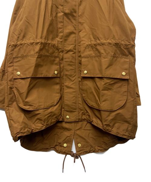 Whim Gazette（ウィムガゼット）Whim Gazette (ウィムガゼット) ウェザーフードブルゾン ブラウン サイズ:FREEの古着・服飾アイテム