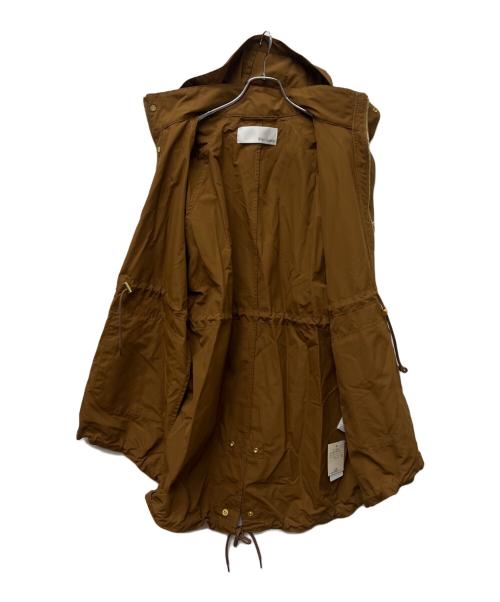 Whim Gazette（ウィムガゼット）Whim Gazette (ウィムガゼット) ウェザーフードブルゾン ブラウン サイズ:FREEの古着・服飾アイテム