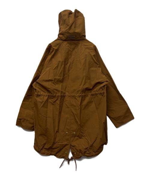 Whim Gazette（ウィムガゼット）Whim Gazette (ウィムガゼット) ウェザーフードブルゾン ブラウン サイズ:FREEの古着・服飾アイテム