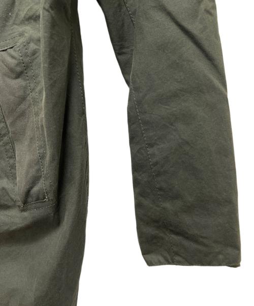 Barbour（バブアー）Barbour (バブアー) AUDREY SMOCKED JACKET グリーン×ブラウン サイズ:36の古着・服飾アイテム