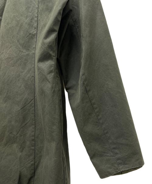 Barbour（バブアー）Barbour (バブアー) AUDREY SMOCKED JACKET グリーン×ブラウン サイズ:36の古着・服飾アイテム