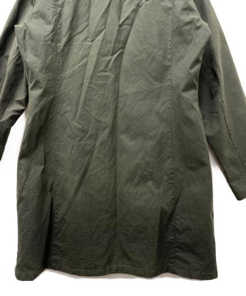 Barbour（バブアー）Barbour (バブアー) AUDREY SMOCKED JACKET グリーン×ブラウン サイズ:36の古着・服飾アイテム