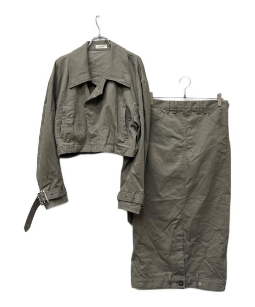 Knuth Marf（クヌースマーフ）Knuth Marf (クヌースマーフ) many way trench coat ベージュ サイズ:FREEの古着・服飾アイテム