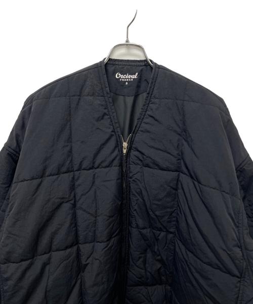 ORCIVAL（オーシバル）ORCIVAL (オーシバル) 中綿ジャケット ブラック サイズ:５の古着・服飾アイテム
