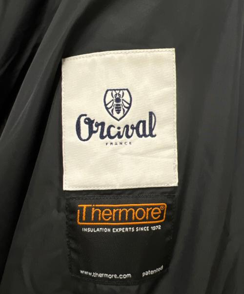 ORCIVAL（オーシバル）ORCIVAL (オーシバル) 中綿ジャケット ブラック サイズ:５の古着・服飾アイテム