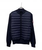 CANADA GOOSEカナダグース）の古着「HyBridge Knit Jacket」｜ネイビー