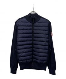 CANADA GOOSE（カナダグース）の古着「HyBridge Knit Jacket」｜ネイビー