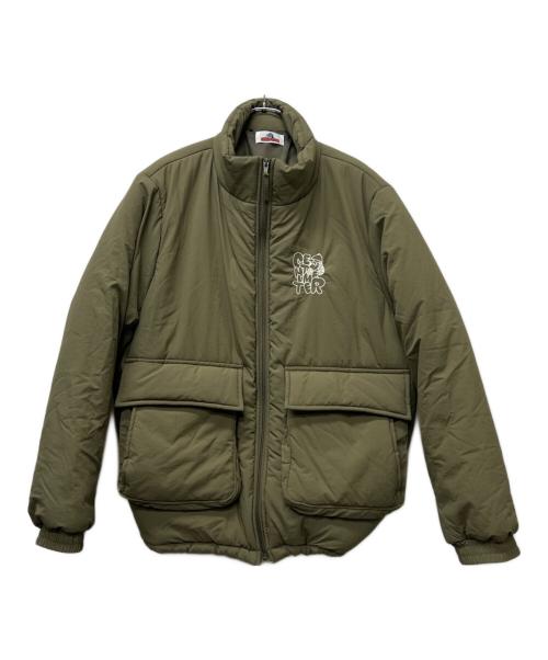 centimeter（センチメーター）centimeter (センチメーター) 中綿ジャケット オリーブ サイズ:Mの古着・服飾アイテム