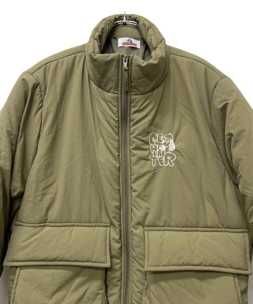 centimeter（センチメーター）centimeter (センチメーター) 中綿ジャケット オリーブ サイズ:Mの古着・服飾アイテム