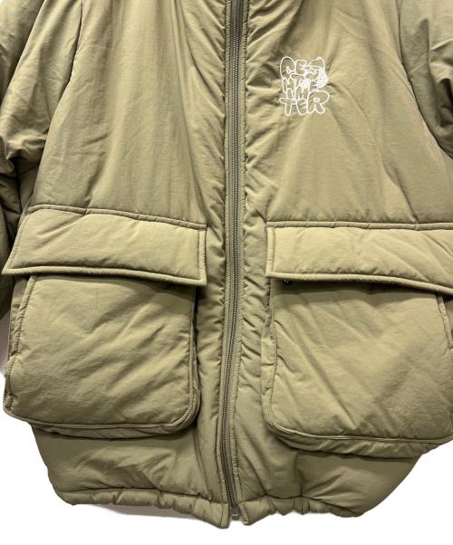 centimeter（センチメーター）centimeter (センチメーター) 中綿ジャケット オリーブ サイズ:Mの古着・服飾アイテム