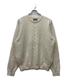 stussy（ステューシー）の古着「モヘヤ混ニット」｜ホワイト