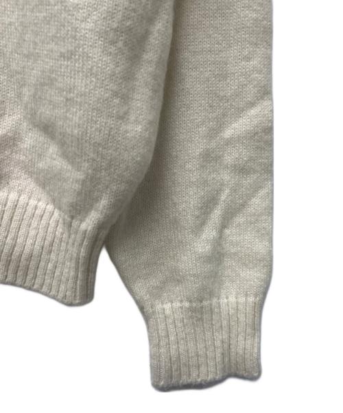 stussy（ステューシー）stussy (ステューシー) モヘヤ混ニット ホワイト サイズ:ＸＬの古着・服飾アイテム
