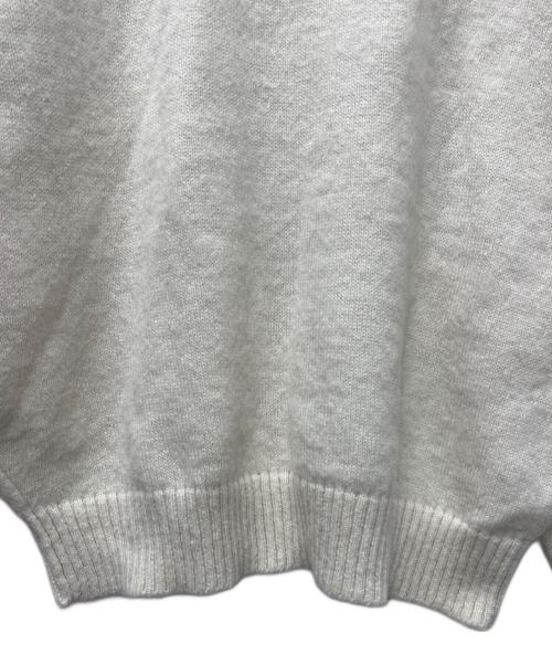 stussy（ステューシー）stussy (ステューシー) モヘヤ混ニット ホワイト サイズ:ＸＬの古着・服飾アイテム