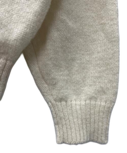 stussy（ステューシー）stussy (ステューシー) モヘヤ混ニット ホワイト サイズ:ＸＬの古着・服飾アイテム