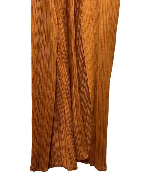 PLEATS PLEASE（プリーツプリーズ）PLEATS PLEASE (プリーツプリーズ) カーディガン オレンジ サイズ:４の古着・服飾アイテム