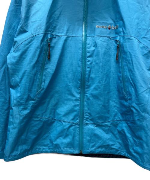 mont-bell（モンベル）mont-bell (モンベル) レインダンサー ジャケット ブルー サイズ:Ｌの古着・服飾アイテム