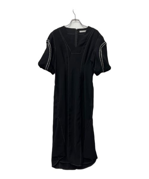 AKIKOAOKI（アキコアオキ）AKIKOAOKI (アキコアオキ) Heads tail dress ブラック サイズ:FREEの古着・服飾アイテム