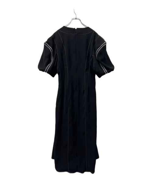 AKIKOAOKI（アキコアオキ）AKIKOAOKI (アキコアオキ) Heads tail dress ブラック サイズ:FREEの古着・服飾アイテム