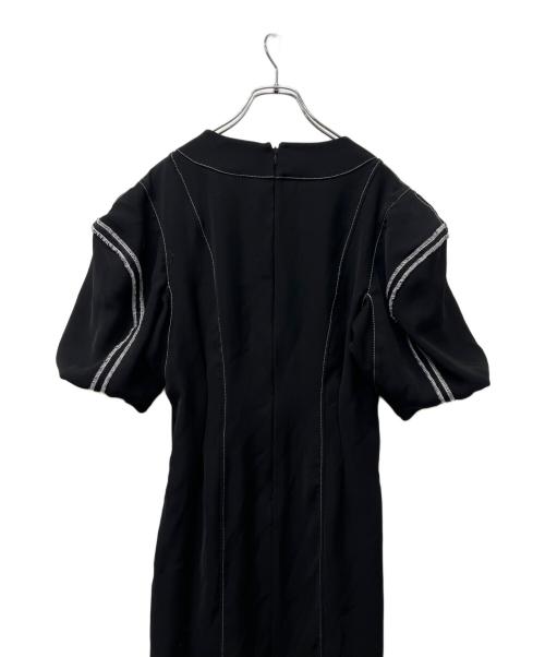 AKIKOAOKI（アキコアオキ）AKIKOAOKI (アキコアオキ) Heads tail dress ブラック サイズ:FREEの古着・服飾アイテム
