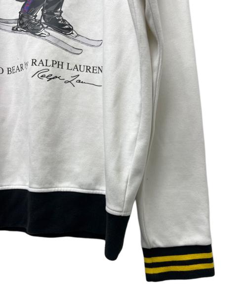 POLO RALPH LAUREN（ポロ・ラルフローレン）POLO RALPH LAUREN (ポロ・ラルフローレン) スウェット ホワイト サイズ:Ｓの古着・服飾アイテム
