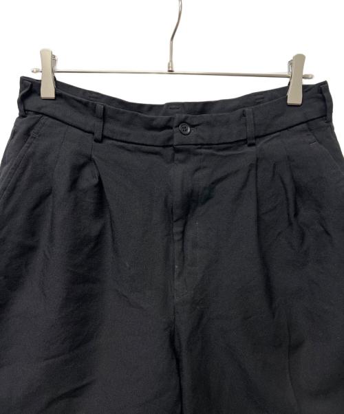 BLACK COMME des GARCONS（ブラックコムデギャルソン）BLACK COMME des GARCONS (ブラックコムデギャルソン) ハーフパンツ ブラック サイズ:Ｓの古着・服飾アイテム