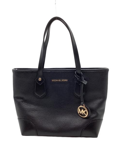 MICHAEL KORS（マイケル・コース）MICHAEL KORS (マイケル・コース) 2WAYショルダーバッグ ブラックの古着・服飾アイテム
