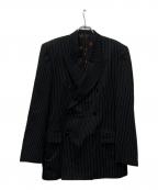 Jean Paul GAULTIERジャンポールゴルチェ）の古着「ダブルジャケット」｜ブラック