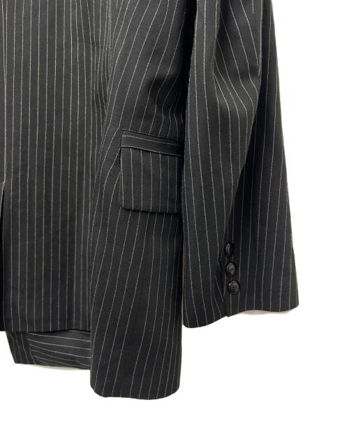 Jean Paul GAULTIER（ジャンポールゴルチェ）Jean Paul GAULTIER (ジャンポールゴルチェ) ダブルジャケット ブラック サイズ:４８の古着・服飾アイテム